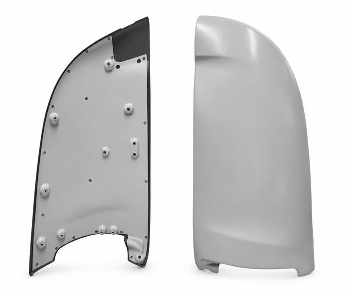 Deflector delantero R 124 2015 Aerodinámico